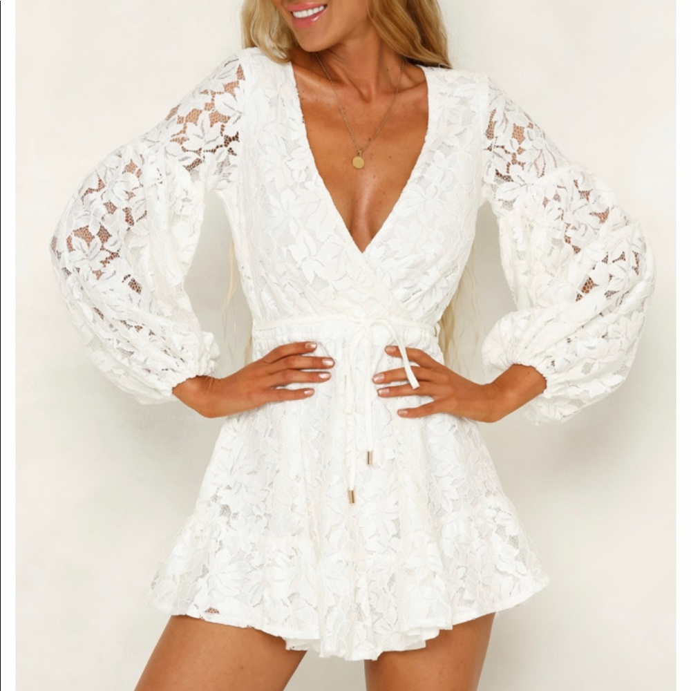 Hello Molly ‘Hit the Mark’ Lace Dress